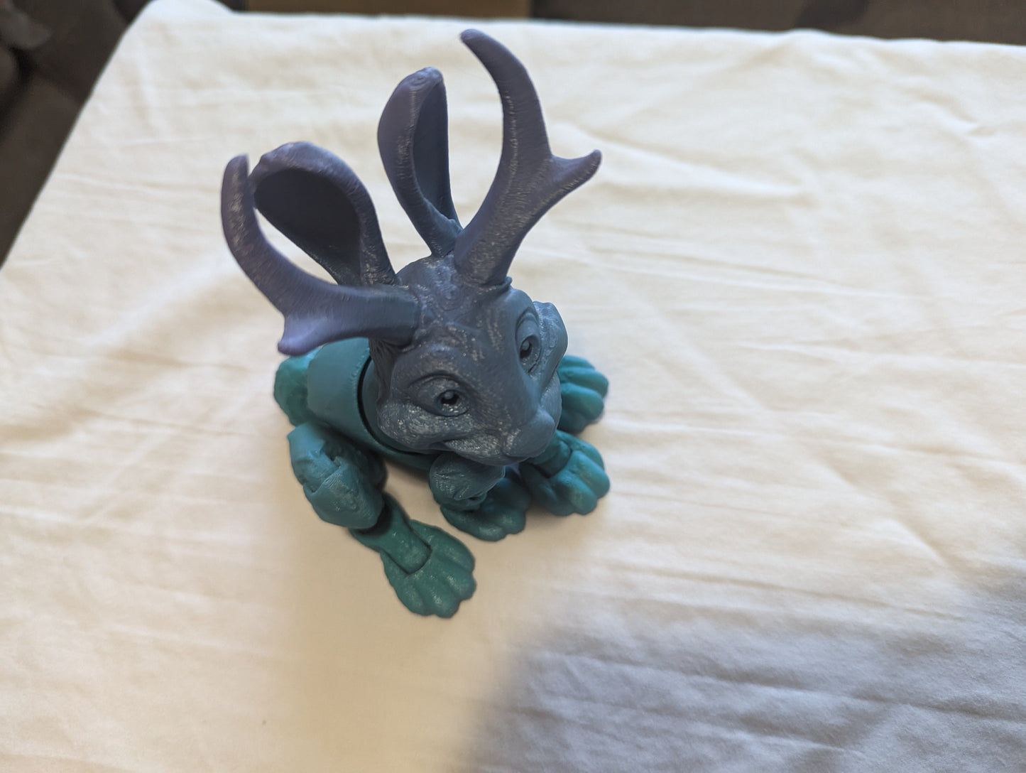 Flexi articulating Jackalope Cookiecad Mermaid MatMire Makes